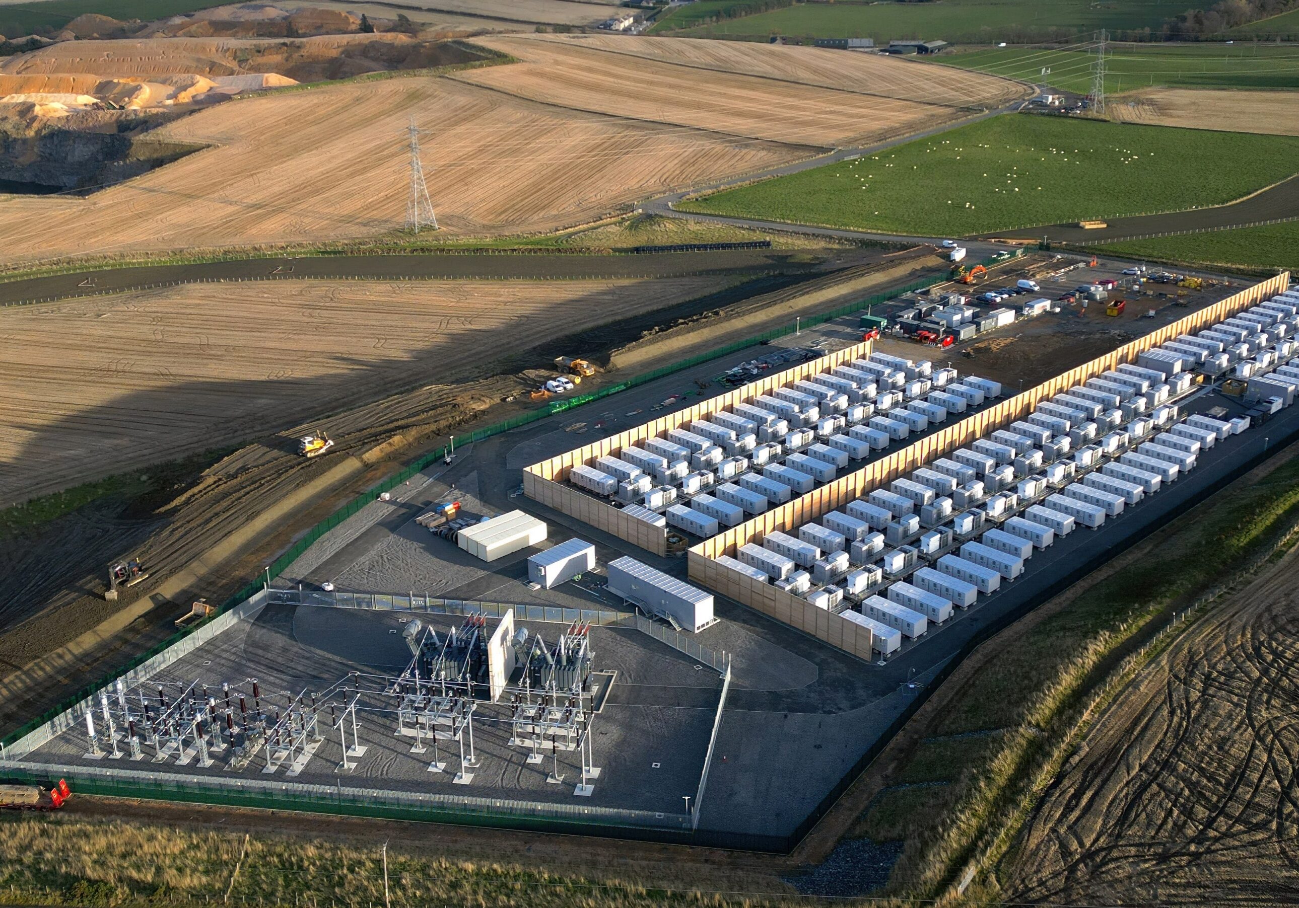 Battery Energy Storage System BESS Blackhillock